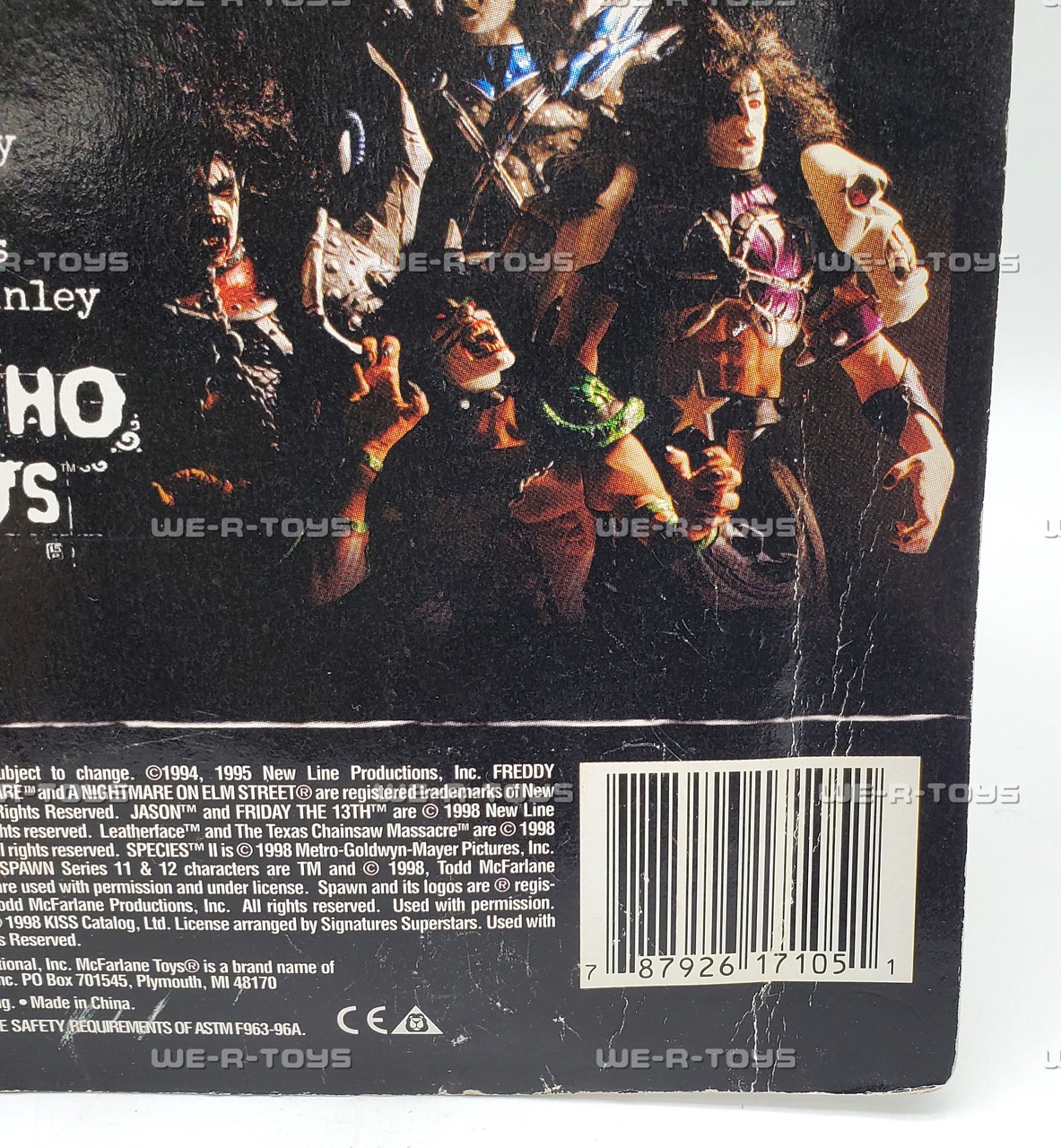 ●THE MANIACS 1998 Movie Maniacs The Texas Chainsaw Massacre Leather Face
