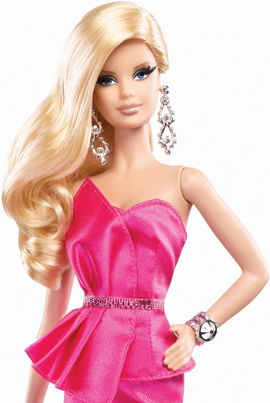 The Barbie Look Red Carpet Doll 3 Black Label 2013 Mattel BCP89