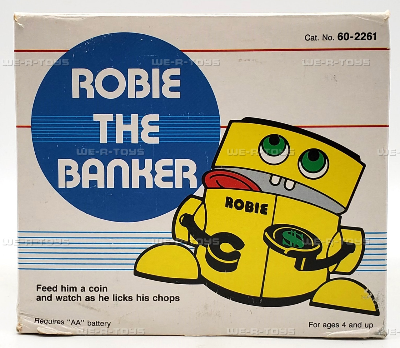RadioShack Robie the Banker Robot Electronic Bank No. 60