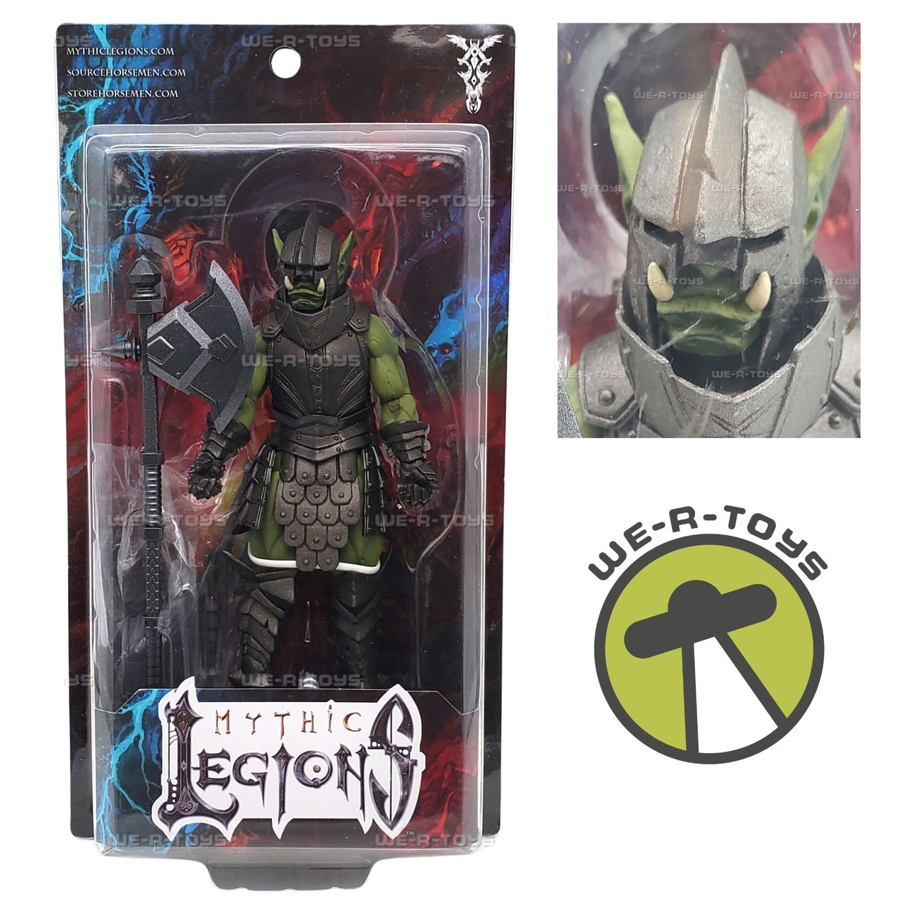 Mythic Legions Orc Legion Builder Figure Kickstarter Version Four