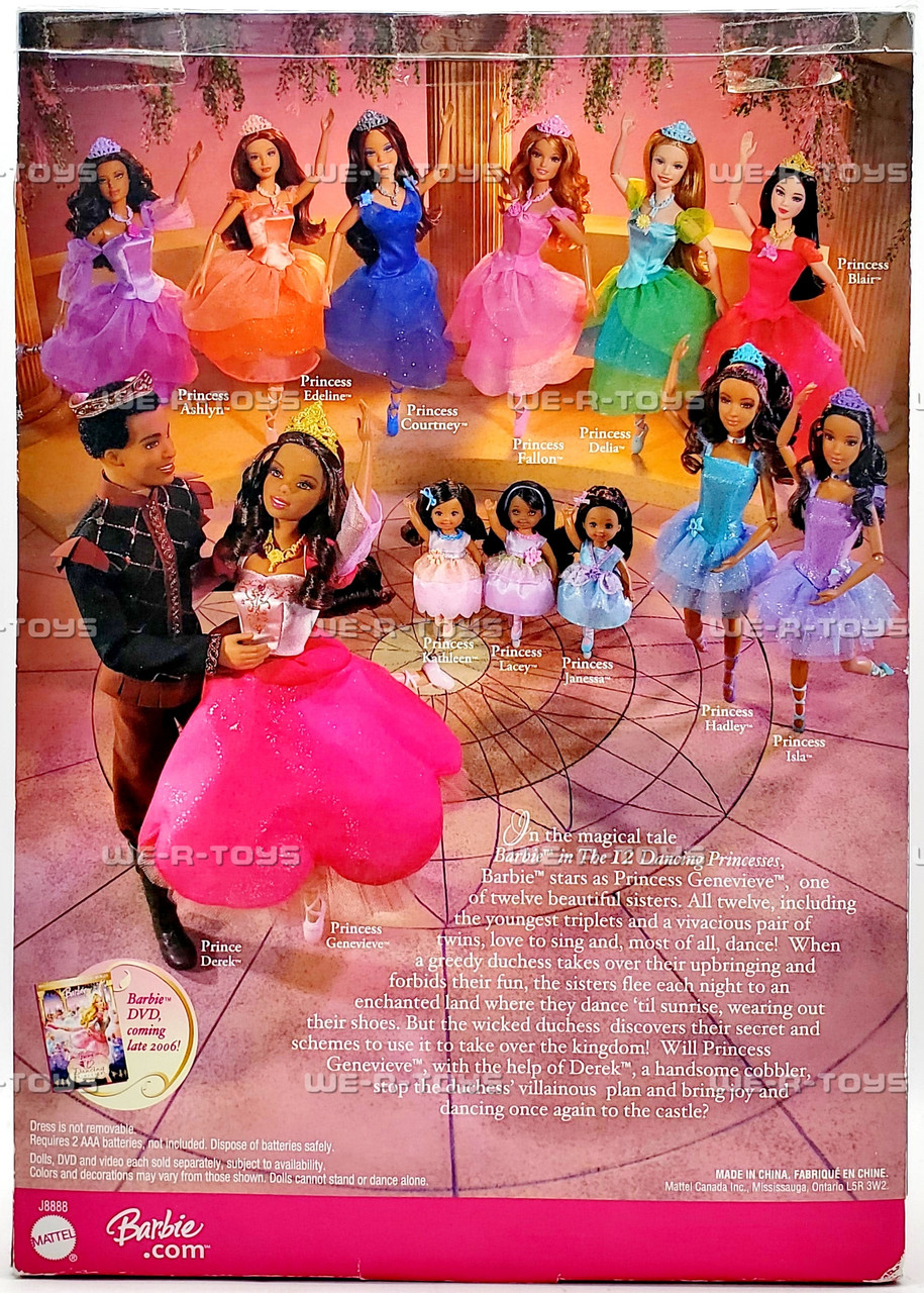 Barbie in the 12 Dancing Princesses Princess Genevieve AA Doll
