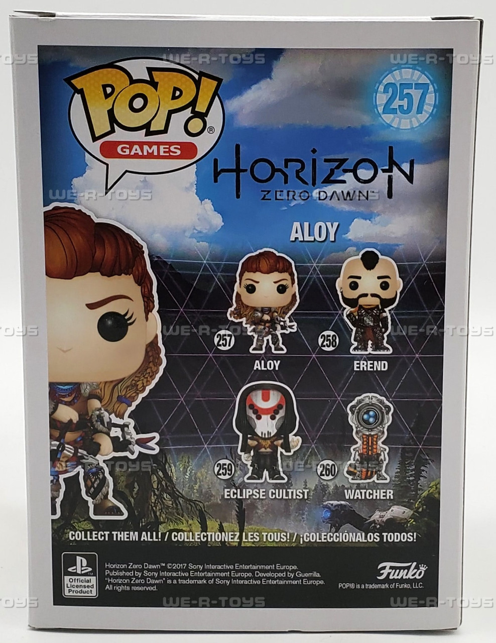 Funko Pop Games Horizon Zero Dawn Aloy Vinyl Figure #257