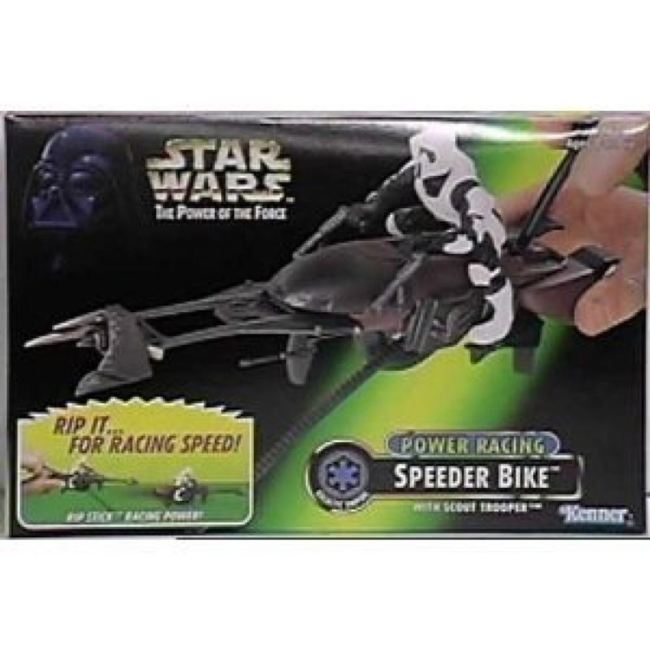 star wars the power of the force speeder bike