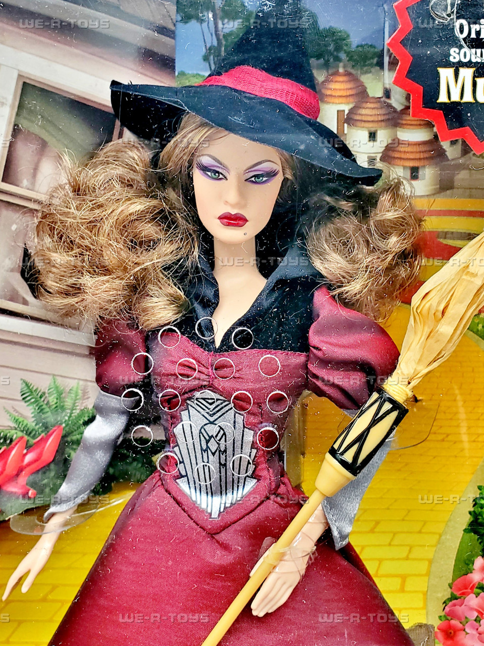 The Wizard of Oz Wicked Witch of the East Barbie Doll 2009 Mattel