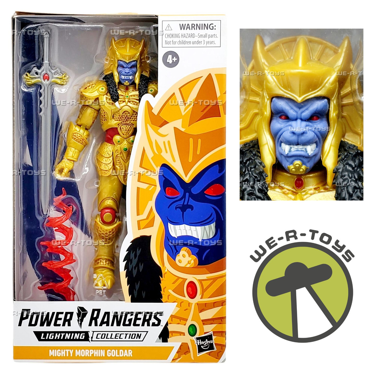 Power Rangers Lightning Collection Mighty Morphin Goldar Figure