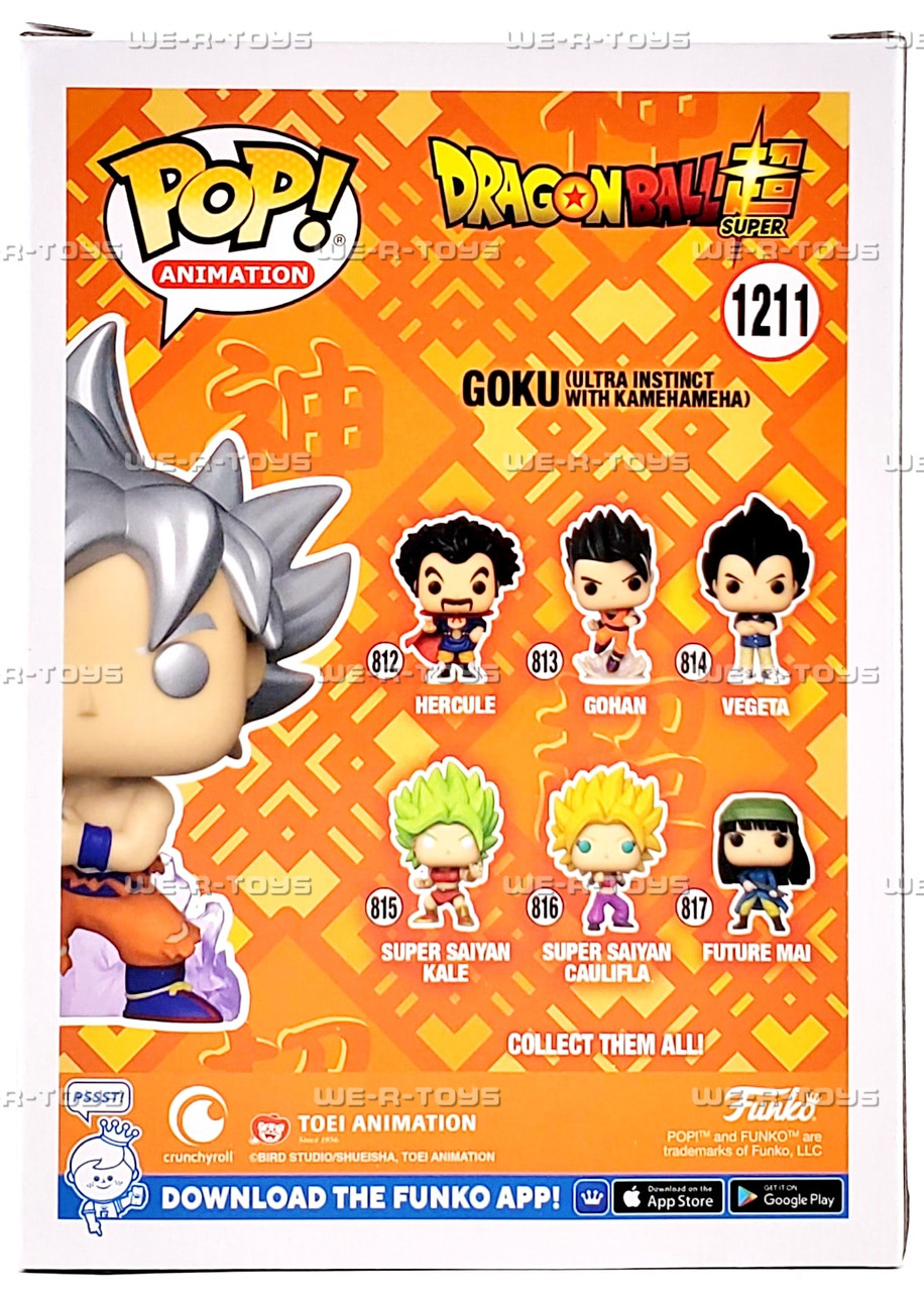 Funko POP Dragon Ball Super Goku Ultra Instinct with Kamehameha