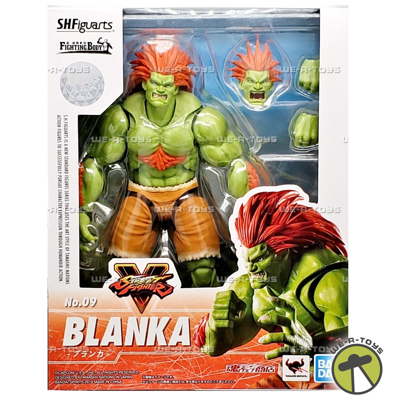 SHFiguarts ストリートファイターV ブランカ No.09 S.H.Figuarts Street Fighter V Blanka No 09 Action Figure