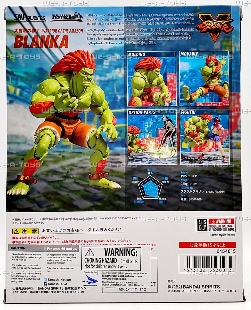 S.H.Figuarts Street Fighter V Blanka No 09 Action Figure