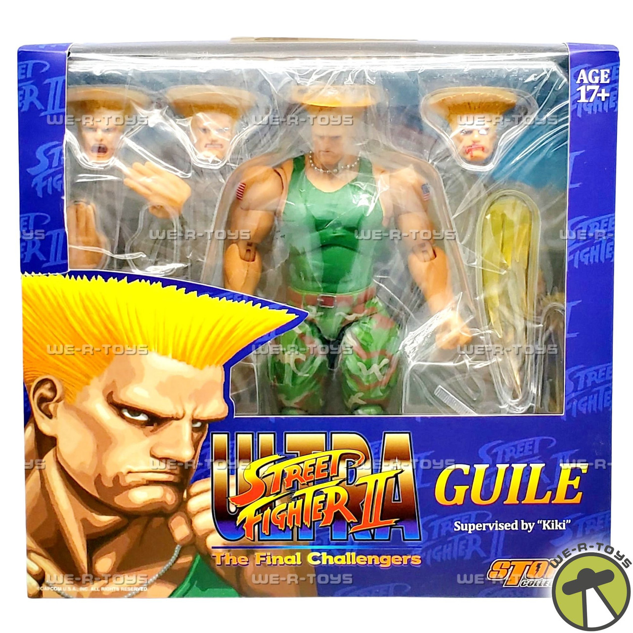 Storm Collectibles ストリートファイター ガイル Guile Storm Collectibles Guile Blue Ultra Street Fighter II 2 SDCC