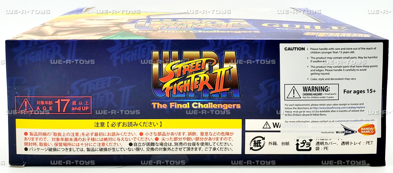 Street Fighter II Ultra The Final Challengers Guile Action Figure
