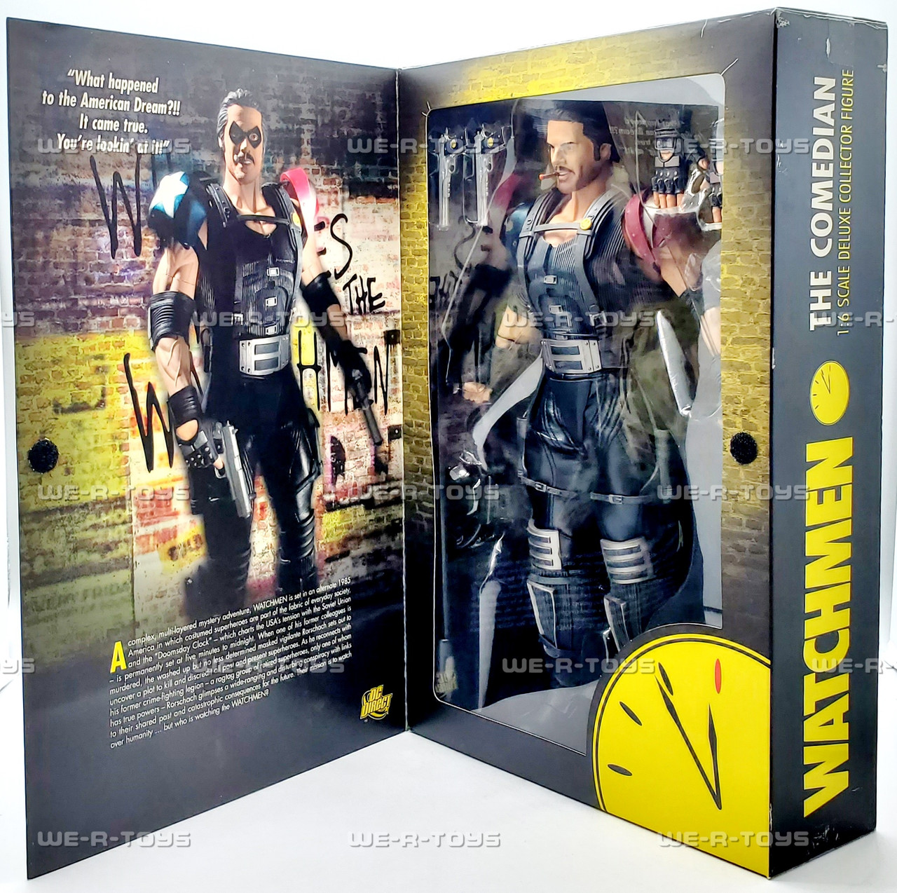 DC Comics Watchmen The Comedian Deluxe Figure DC Direct 27697 - We