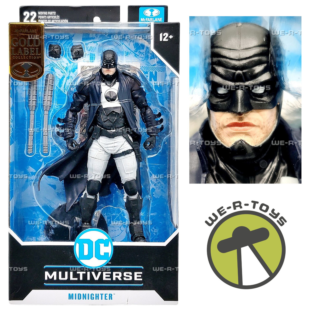 DC Multiverse Midnighter Figure Gold Collection 2023 McFarlane
