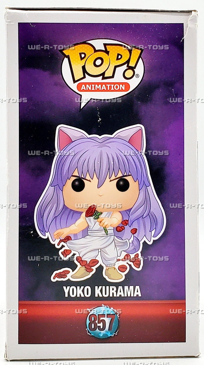 Funko POP Animation Yu Yu Hakusho Ghost Files Yoko Kurama 857