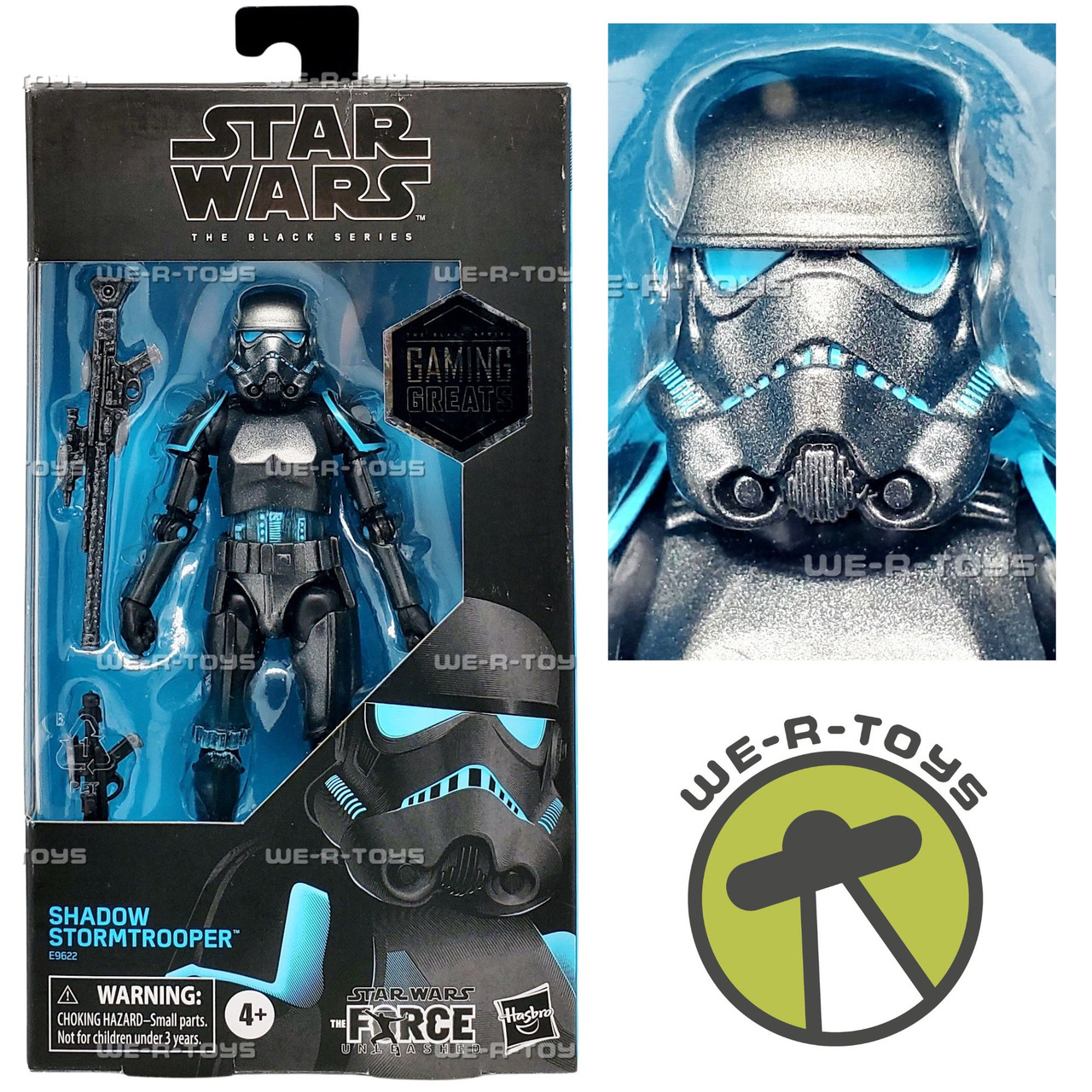 Figurine HEROCROSS Hybrid Metal Figuration 005S - Stormtrooper Shadow Black (Star Wars)
