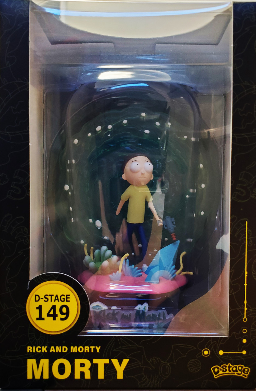 Rick & Morty Morty D-Stage 149 Statue 2024 Beast Kingdom - We-R-Toys