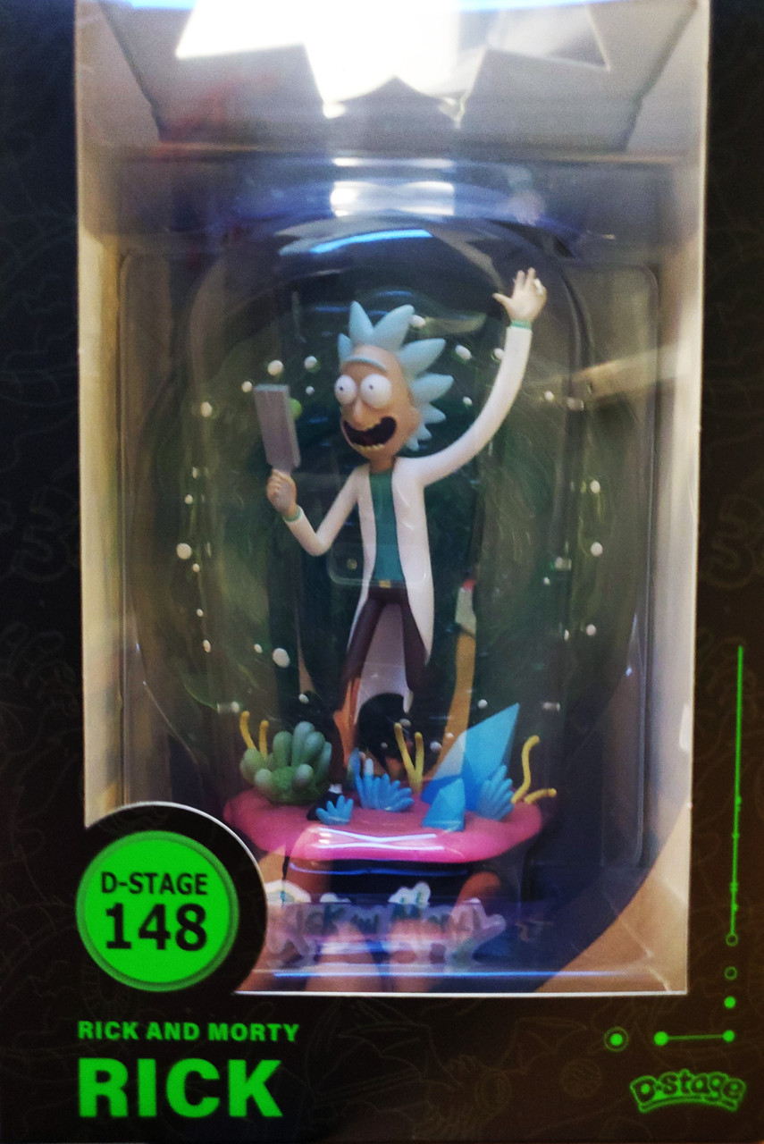 Rick & Morty Rick D-Stage 148 Statue 2024 Beast Kingdom - We-R-Toys