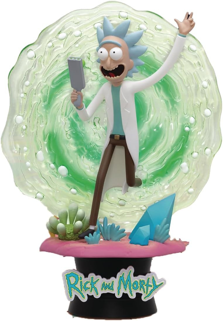 Rick & Morty Rick D-Stage 148 Statue 2024 Beast Kingdom - We-R-Toys