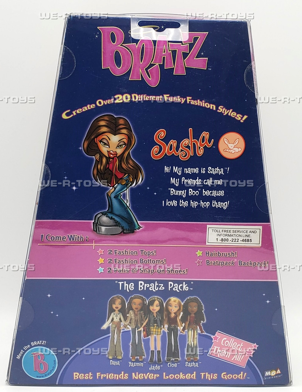Bratz The Style It! Fashion Collection Sasha Doll TOTY 2003 MGA