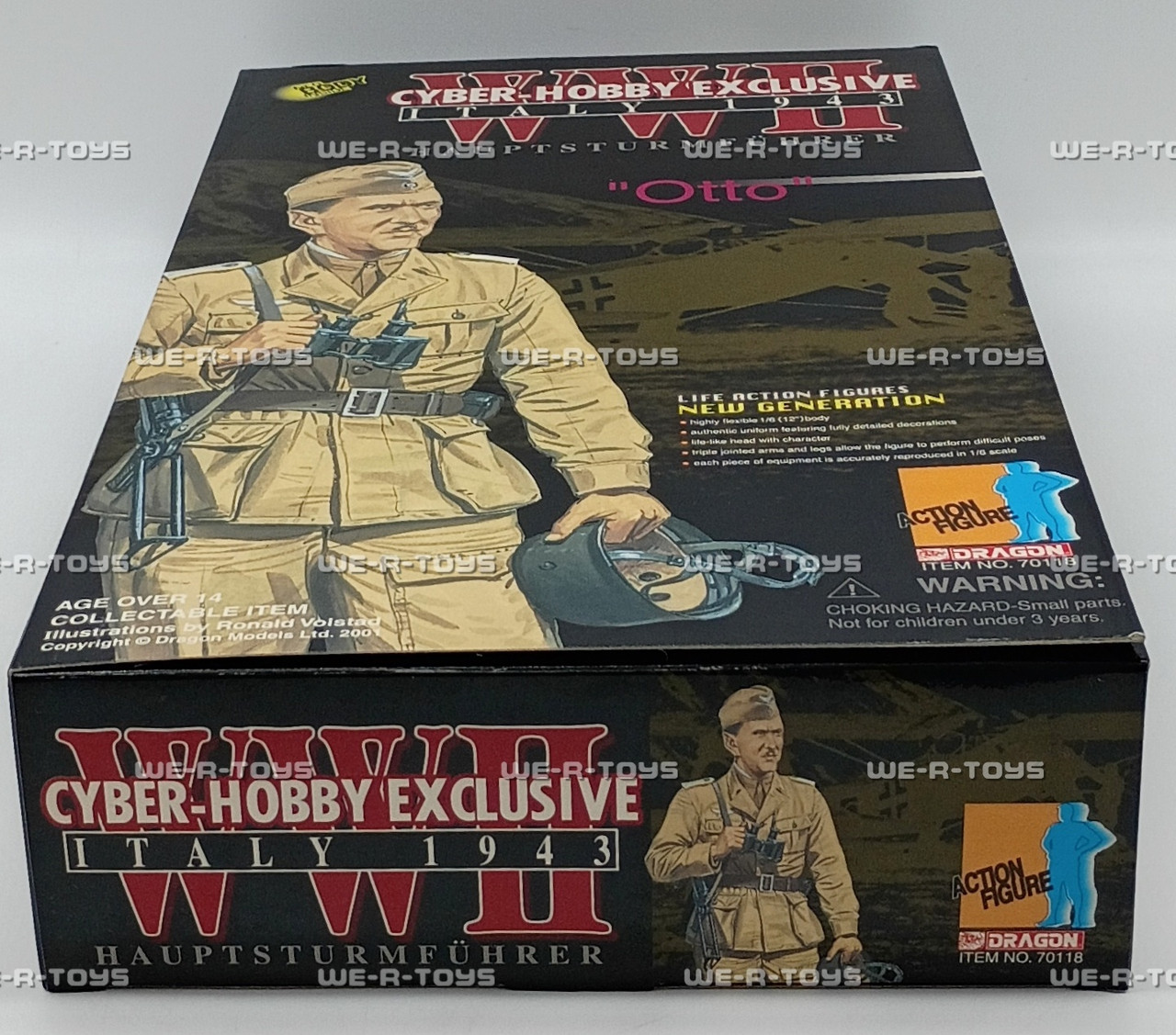 WWⅡ cyber hobby Otto carius フィギュア Dragon WWII Cyber-Hobby Exclusive Italy 1943