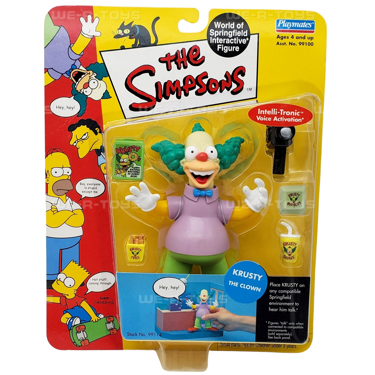 The Simpsons World of Springfield Krusty The Clown Figure