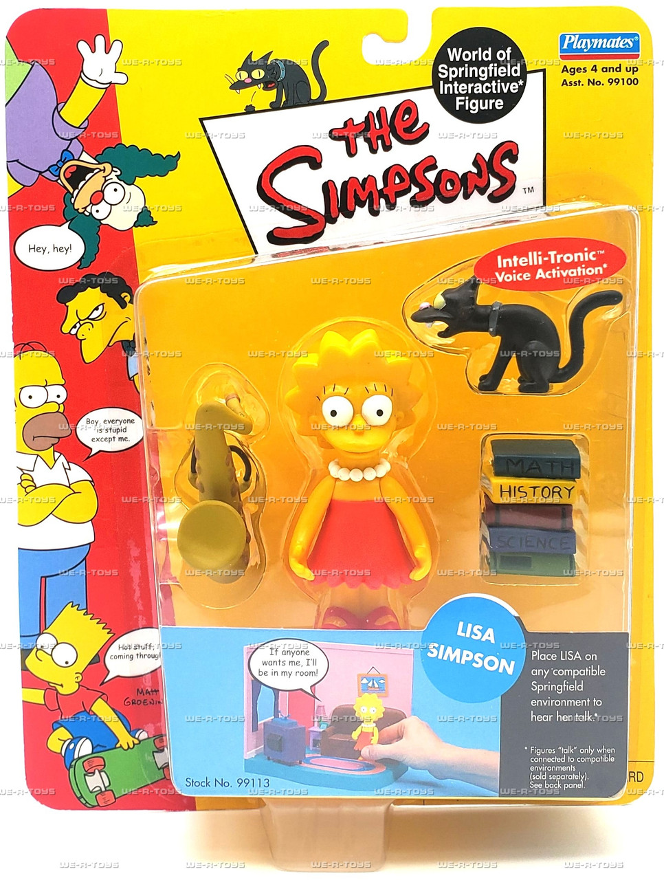 The Simpsons World of Springfield Interactive Figure Lisa Simpson