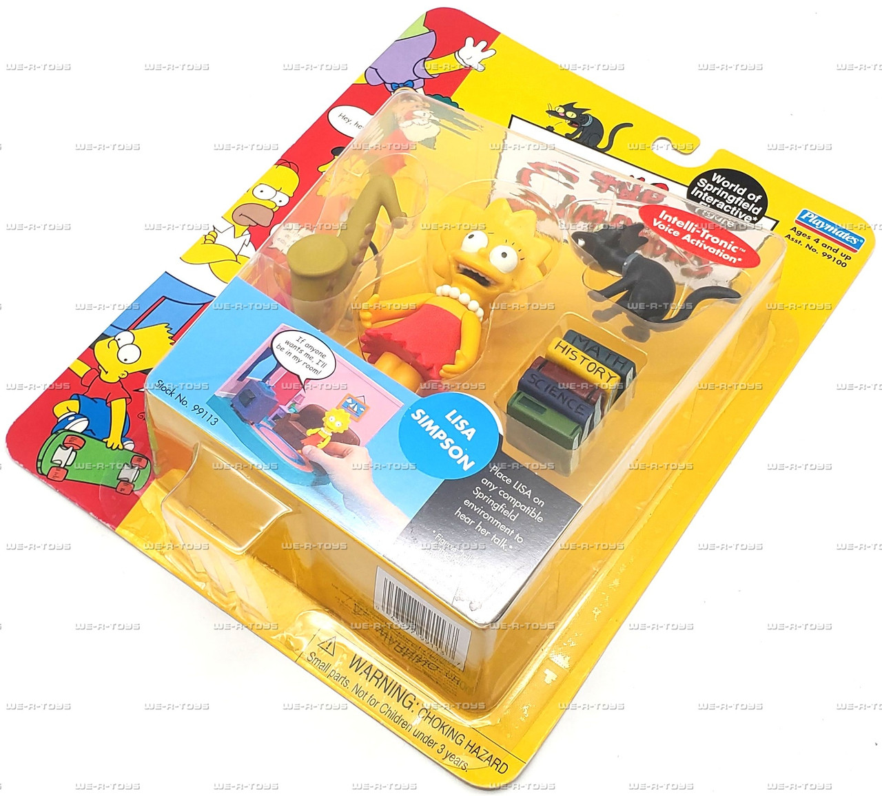 The Simpsons World of Springfield Interactive Figure Lisa Simpson