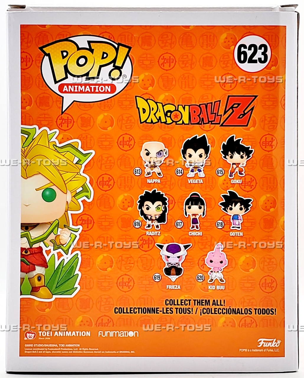 Funko POP Animation Dragon Ball Z Legendary Super Saiyan Broly 623