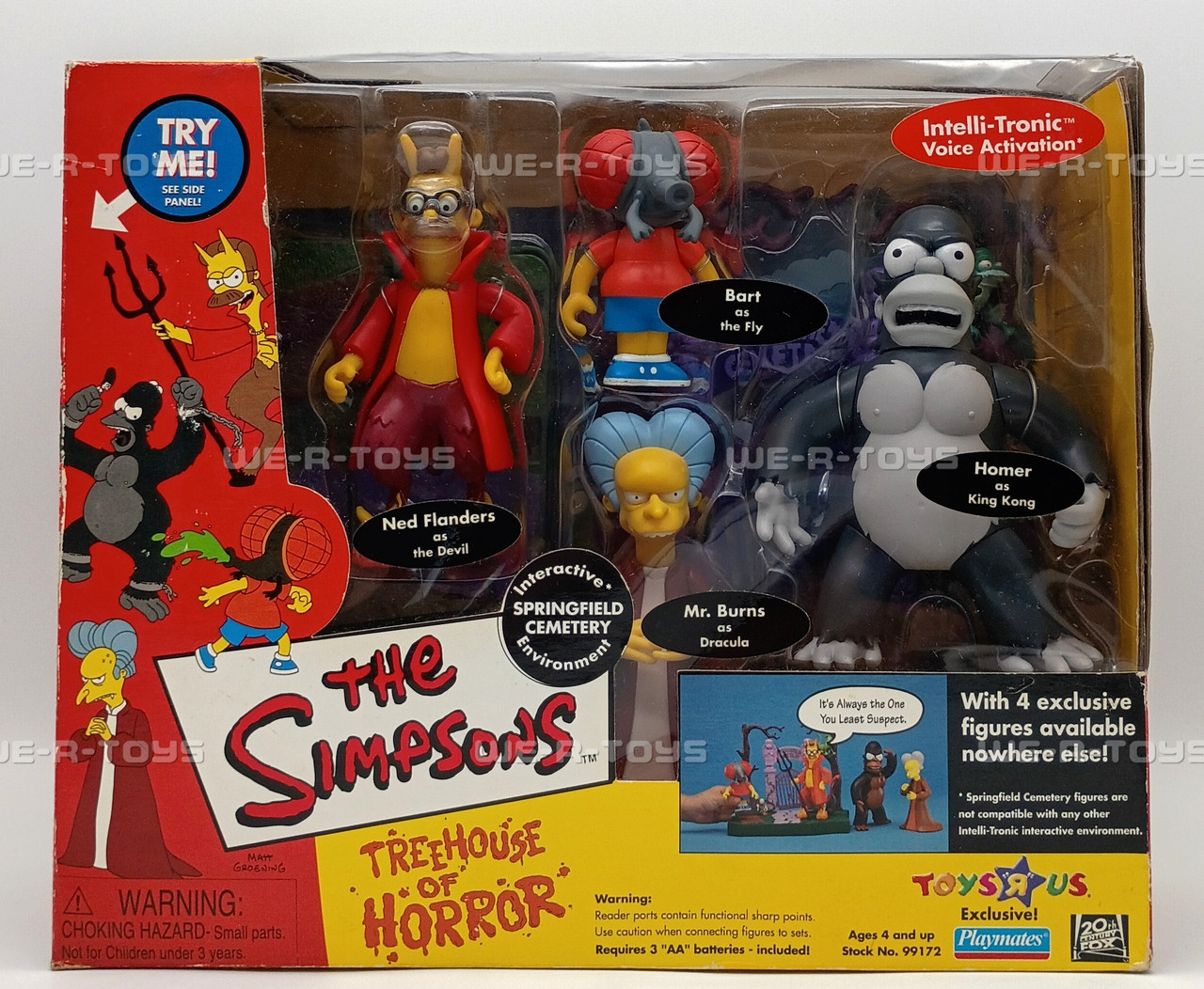 The Simpsons Interactive Springfield Cemetery Environment & 4