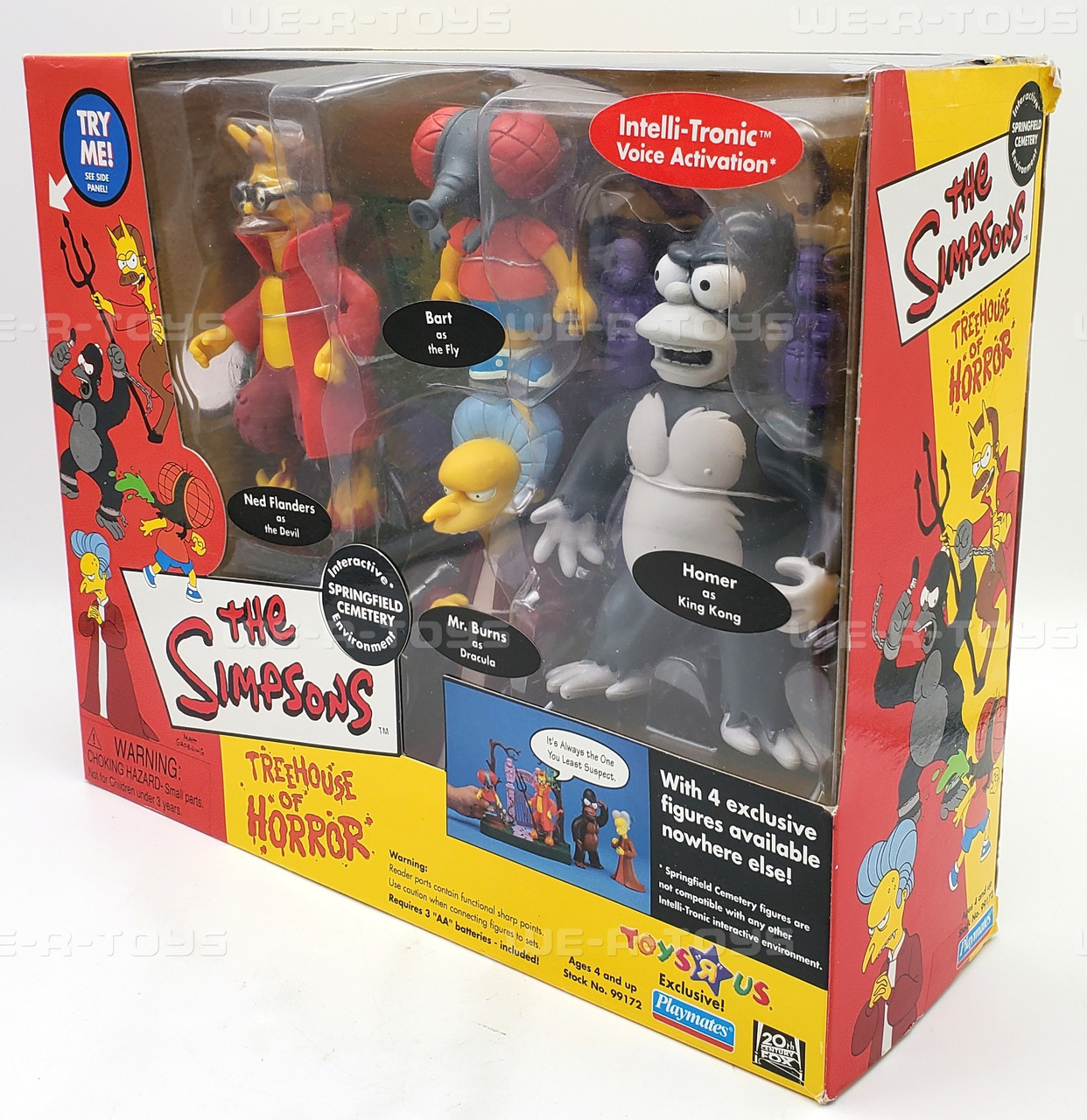 The Simpsons Interactive Springfield Cemetery Environment Playset