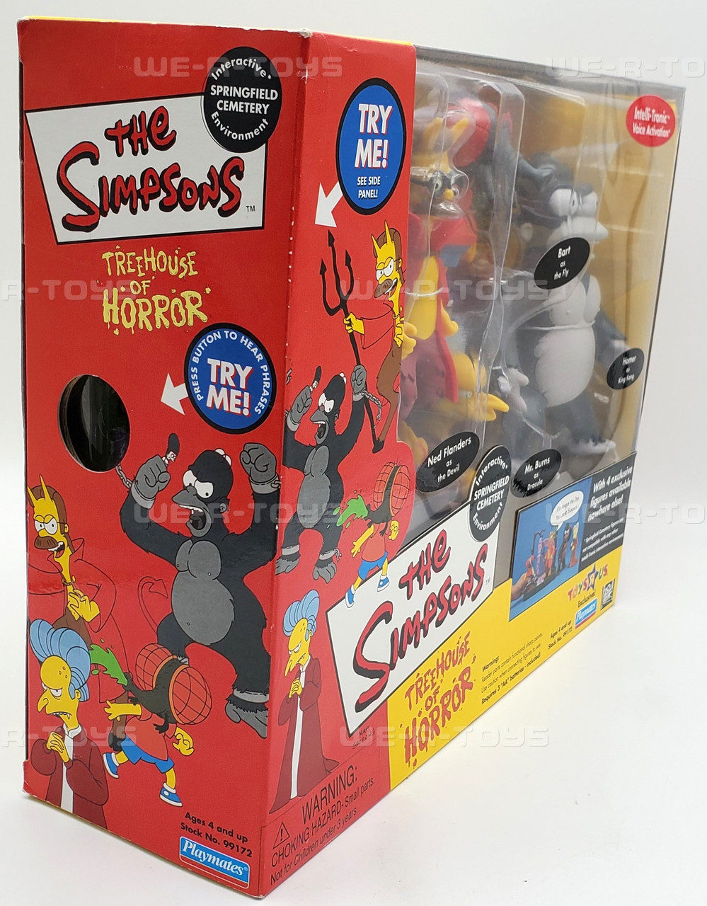 The Simpsons Interactive Springfield Cemetery Environment Playset