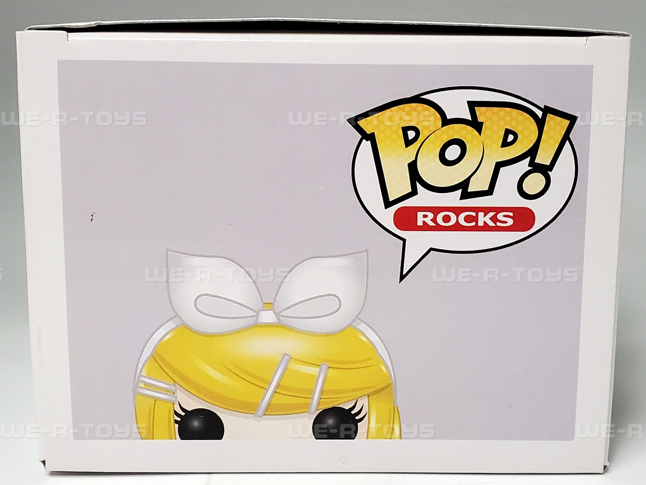 Funko Pop Rocks Kagamine Rin Vinyl Figure #37 Crypton Future