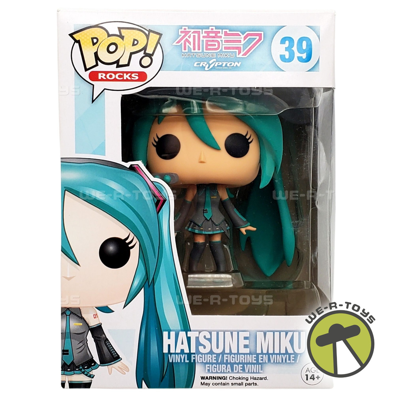 Funko Pop! Rocks Hatsune Miku Vinyl Figure #39 Crypton