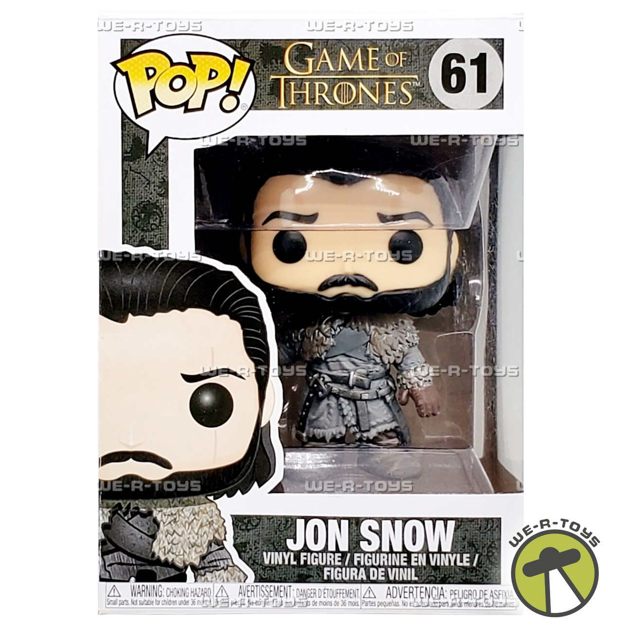 Funko POP Game of Thrones Jon Snow 61 Vinyl Figure - We-R-Toys