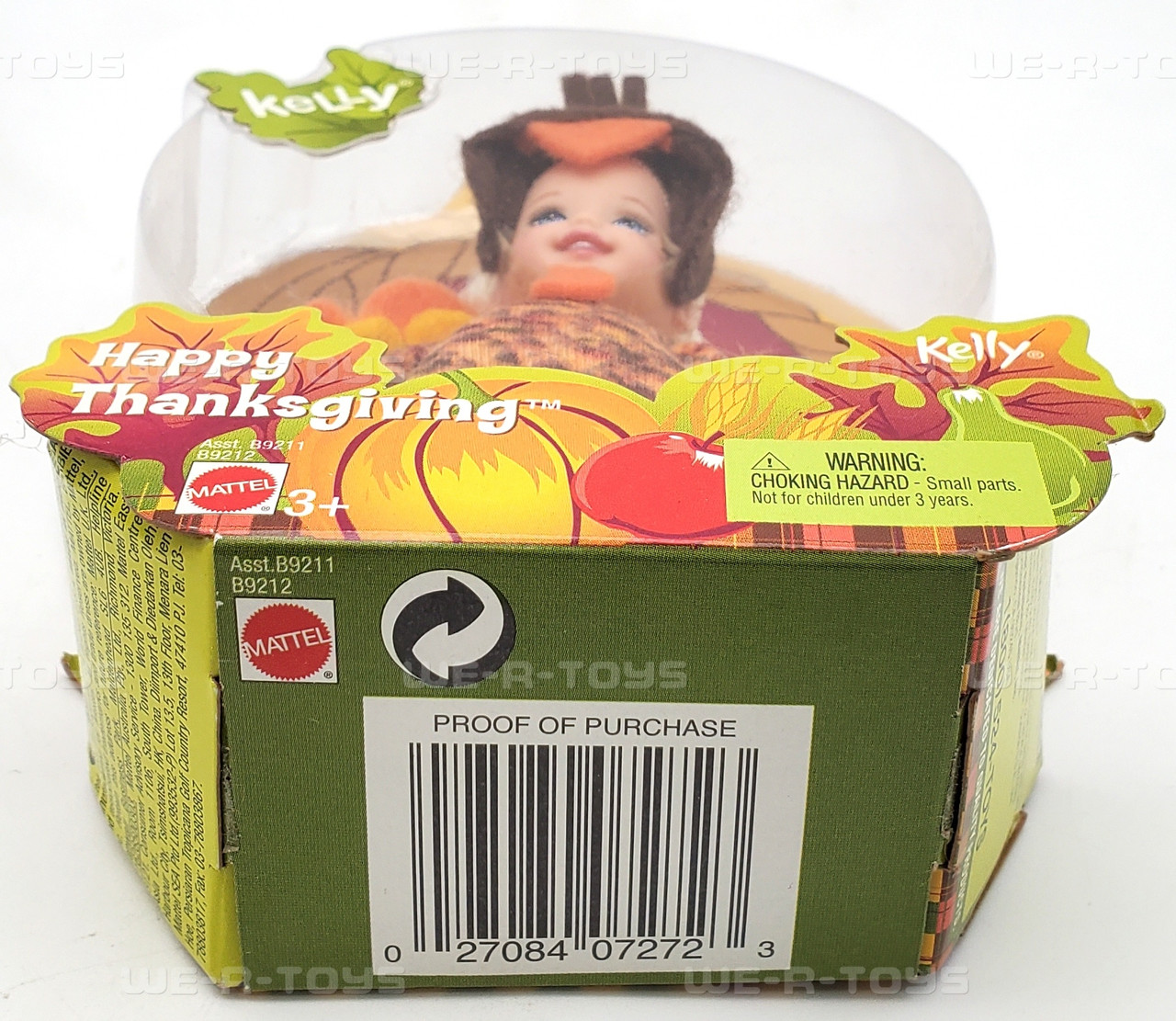Barbie - バービー人形　Barbie  Kelly Happy Thanksgiving Barbie Happy Thanksgiving Kelly is a Turkey Doll 2004 Mattel