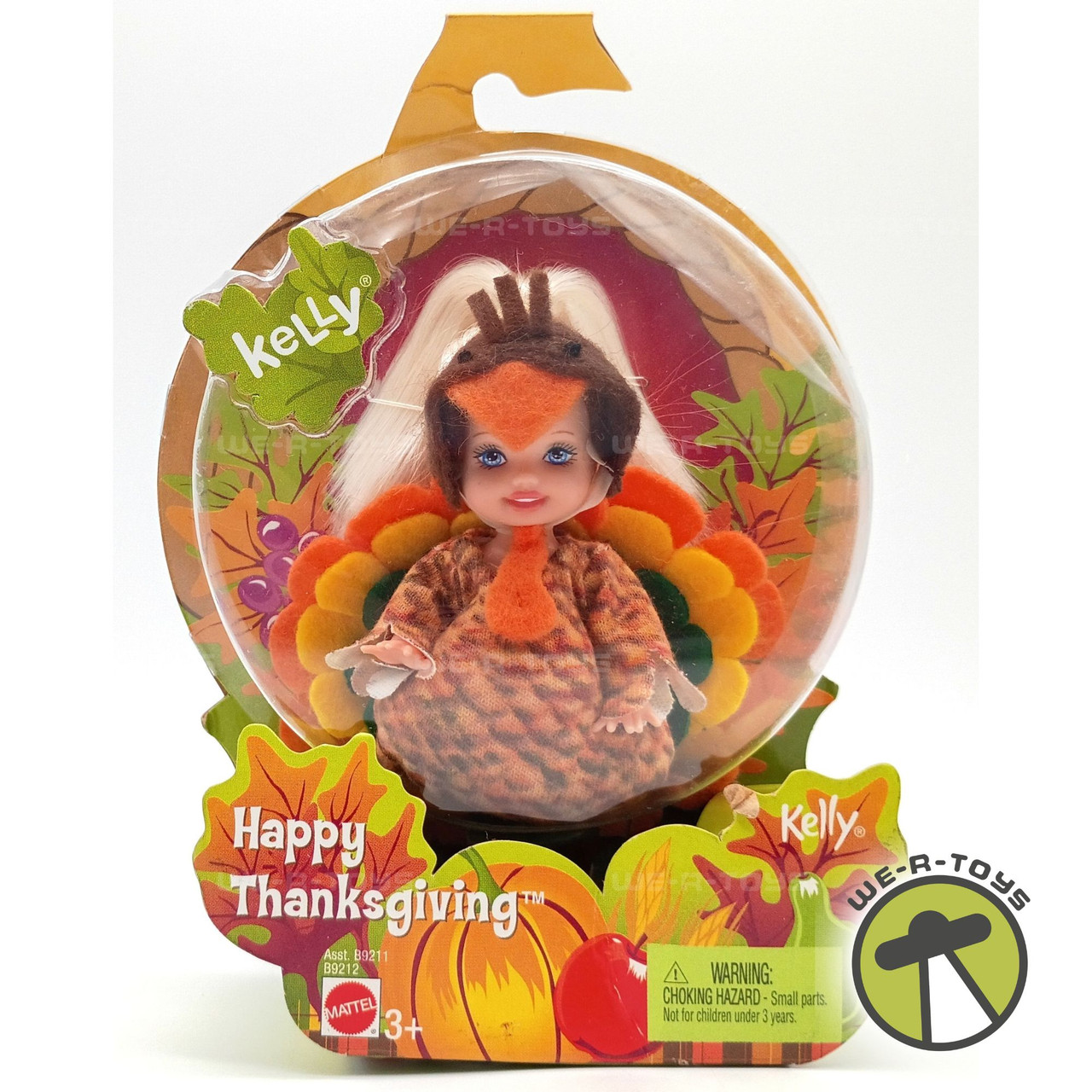 Happy Thanksgiving Kelly As A Turkey Kelly Barbie Doll 2004 Mattel