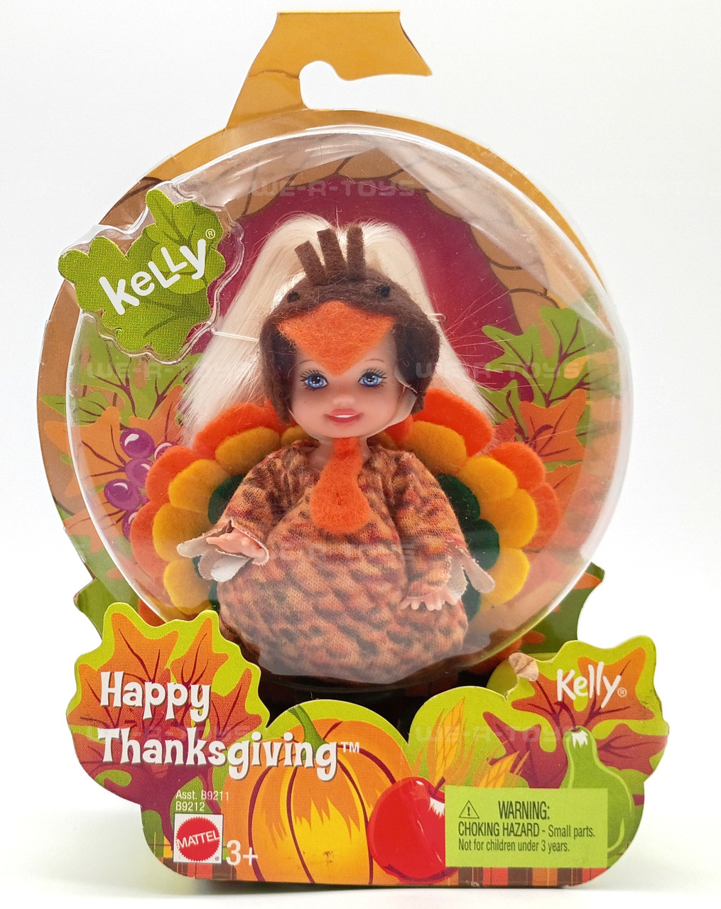 Barbie - バービー人形　Barbie  Kelly Happy Thanksgiving Happy Thanksgiving Kelly As A Turkey Kelly Barbie Doll 2004 Mattel