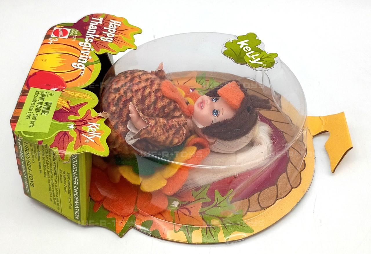 Happy Thanksgiving Kelly As A Turkey Kelly Barbie Doll 2004 Mattel