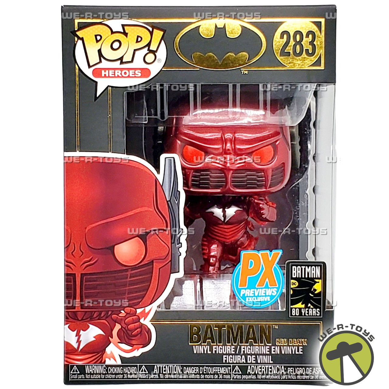 Comics Batman Funko Pop Red Death Batman Dc Comics Batman Red