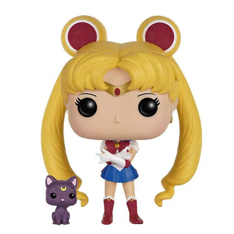 Funko POP Animation Sailor Moon with Luna 89 Vinyl Figure - We-R-Toys