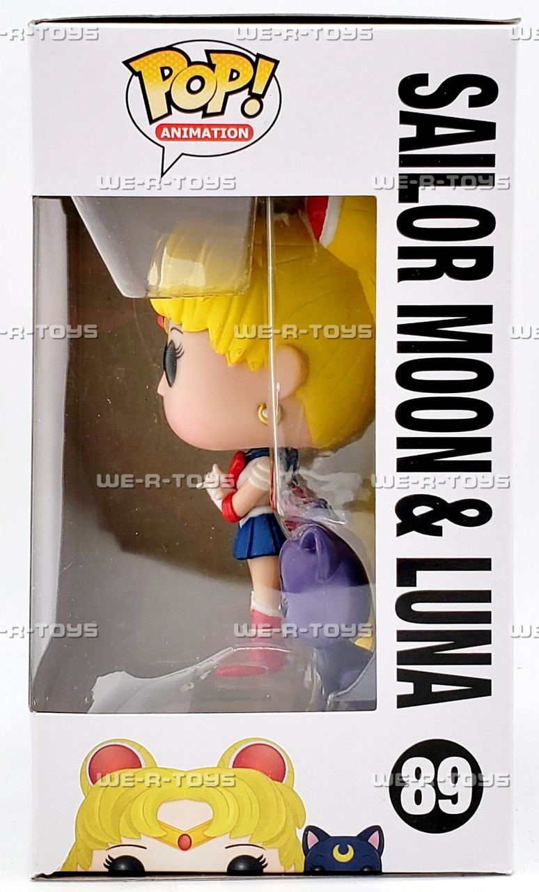 Funko POP Animation Sailor Moon with Luna 89 Vinyl Figure - We-R-Toys