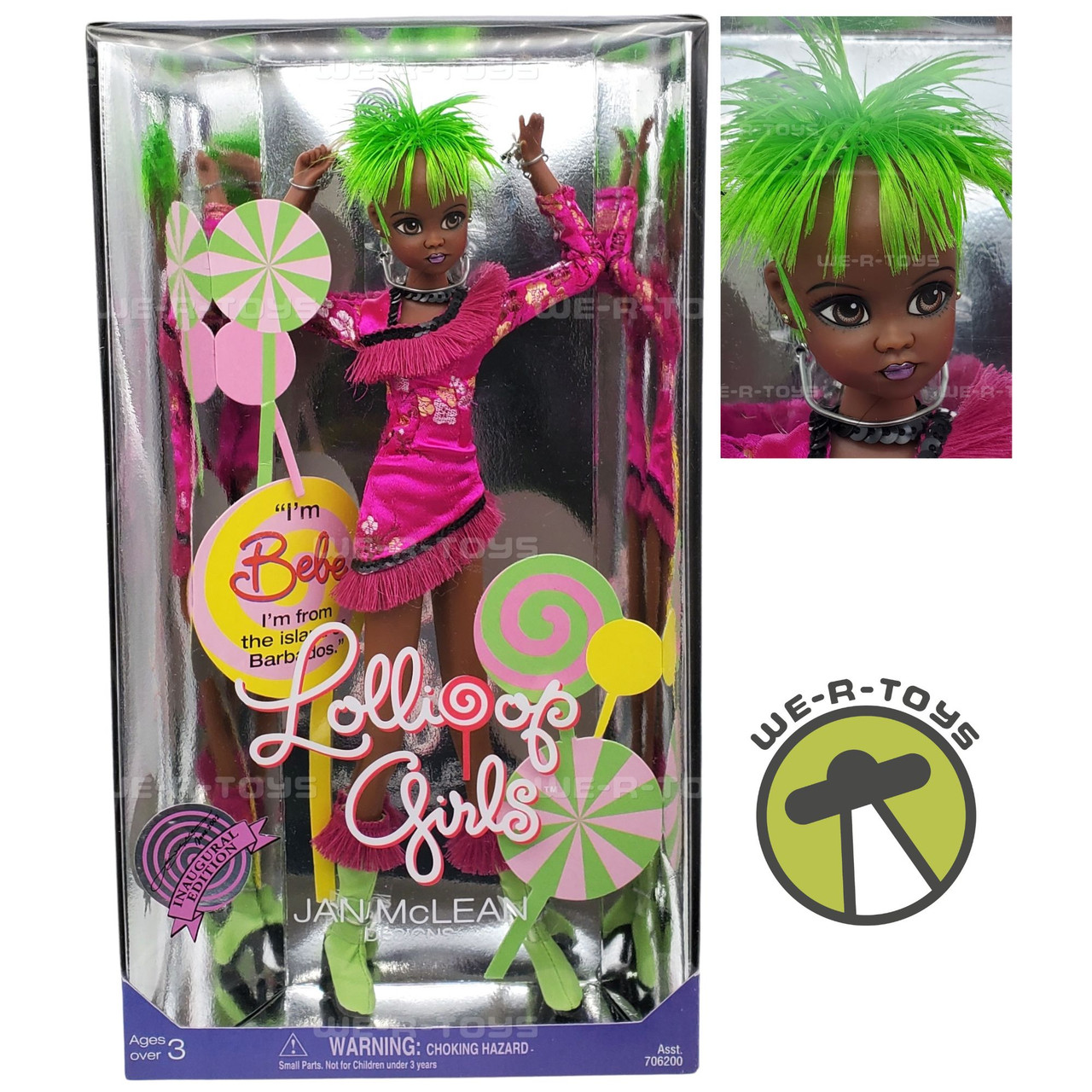 Lollipop Girls Jan McLean Designs Bebe Doll Inaugural Edition