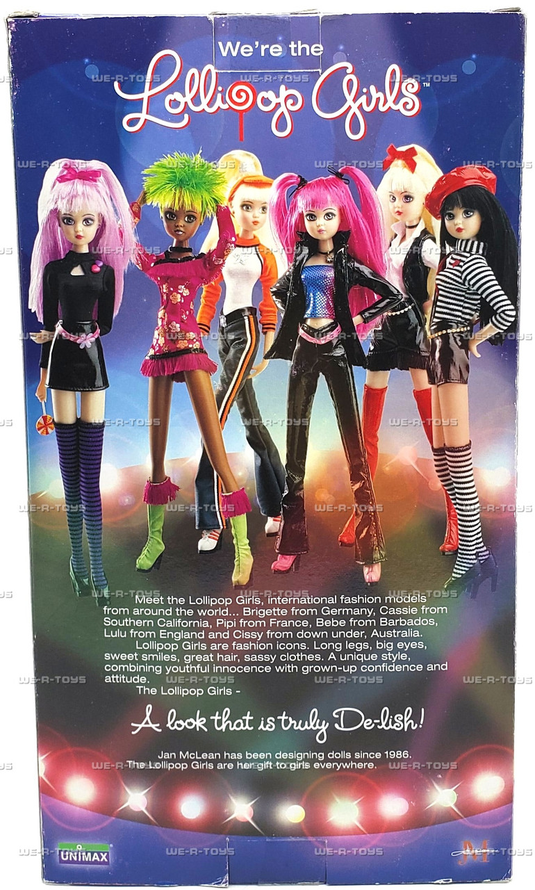 Lollipop Girls Jan McLean Designs Cassie Doll 2002 Unimax #706202