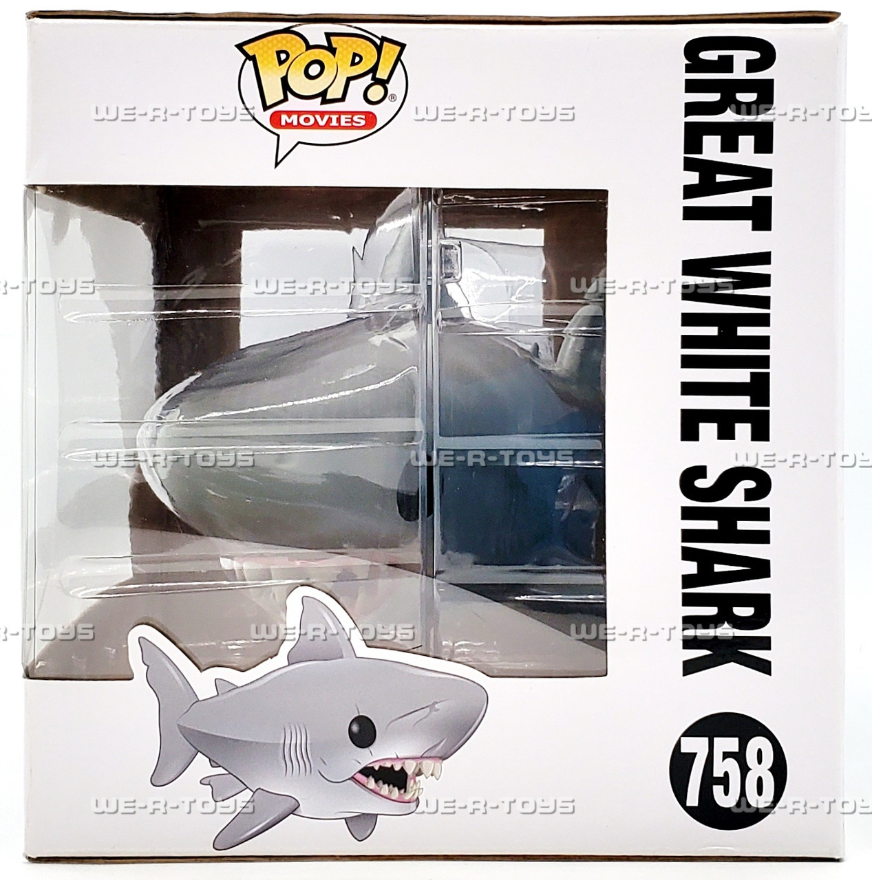 Funko POP Movies Jaws Great White Shark 758 Vinyl Figure