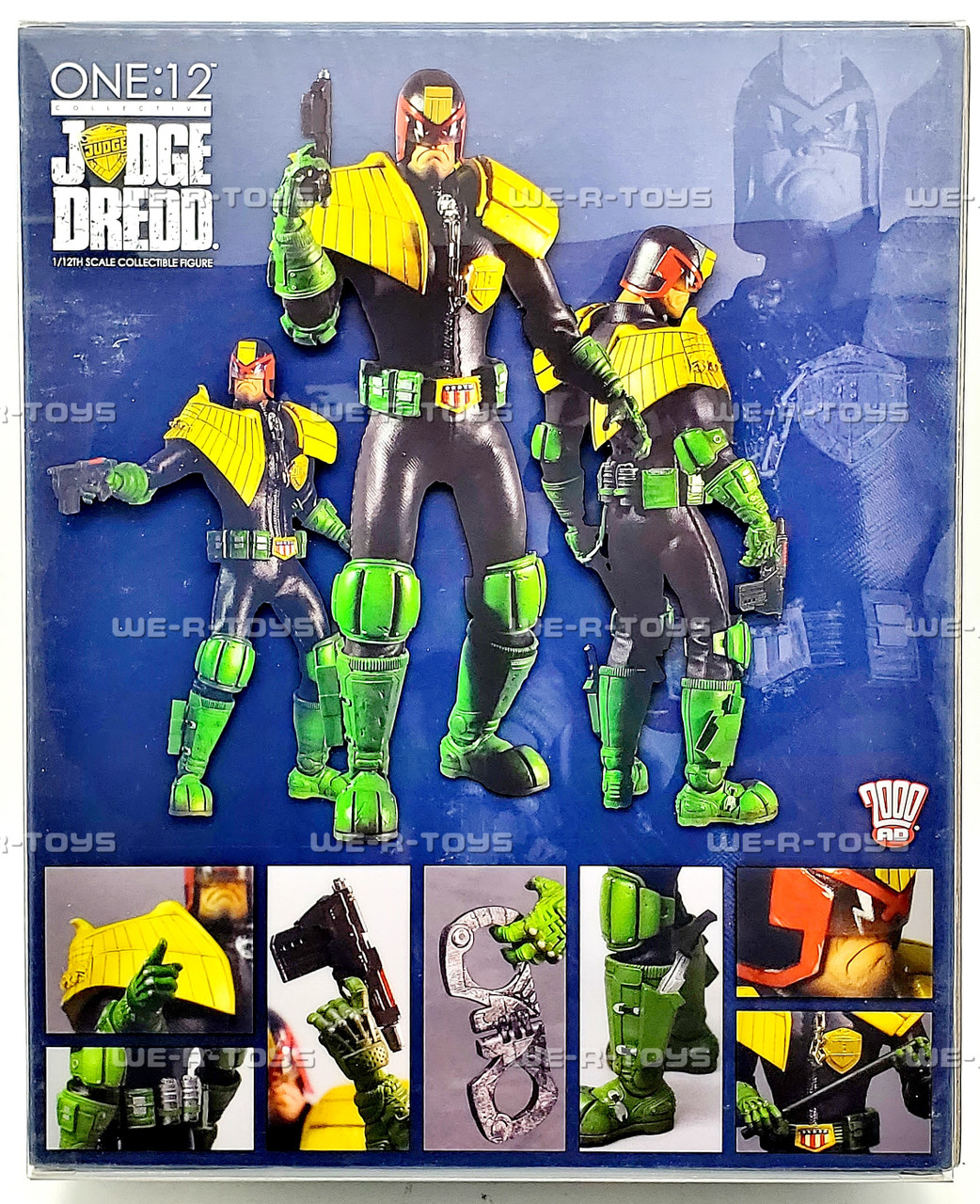 One:12 Collective Judge Dredd Action Figure 2015 Mezco Toyz
