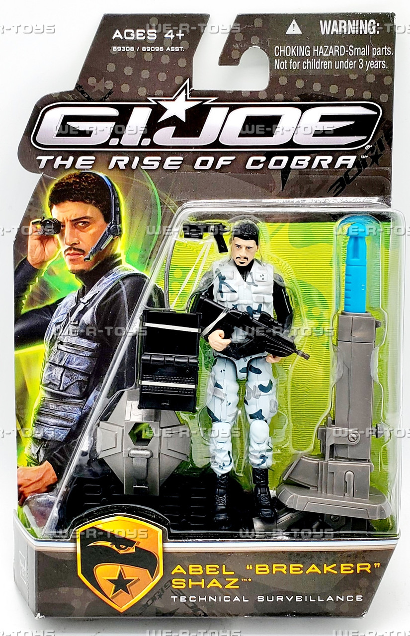 G.I. Joe The Rise of Cobra Abel Breaker Shaz Technical
