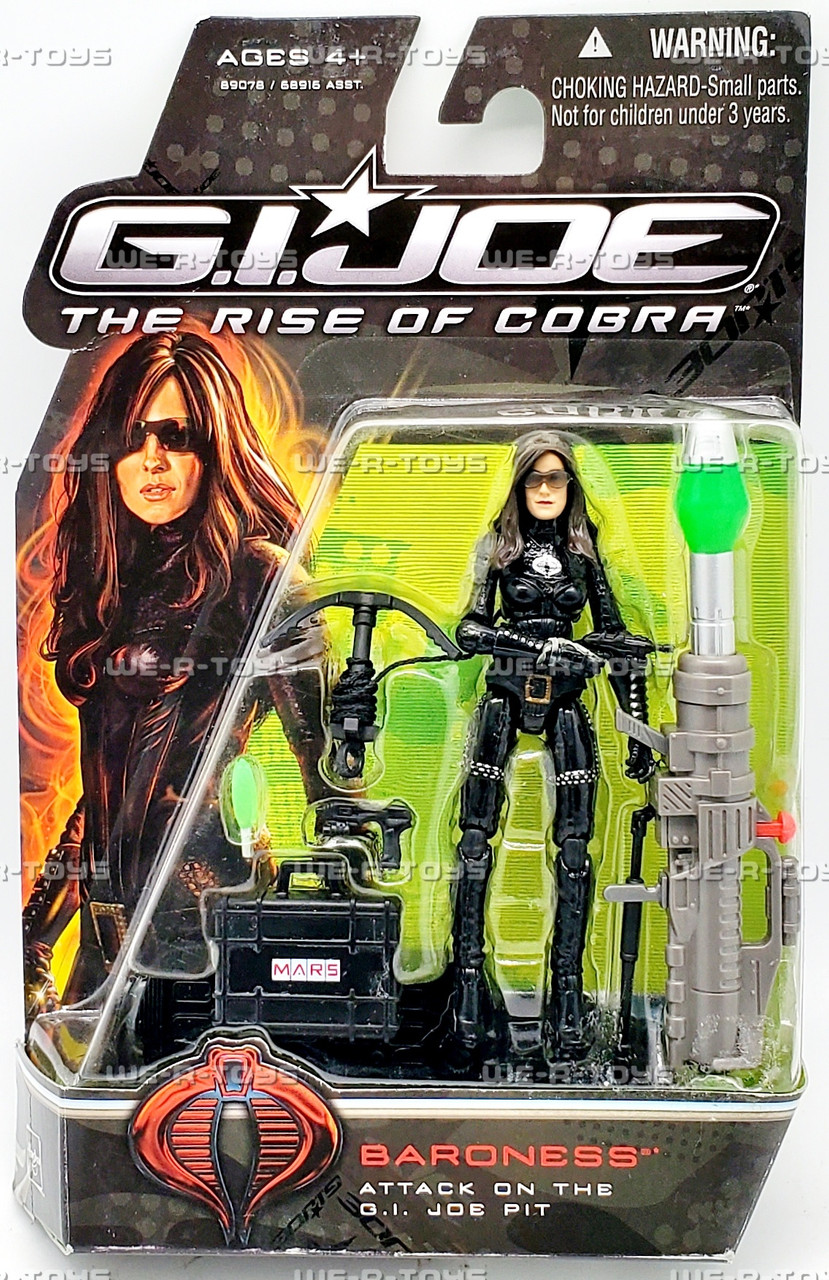 G.I. Joe The Rise of Cobra Baroness Attack on the G.I. Joe Pit
