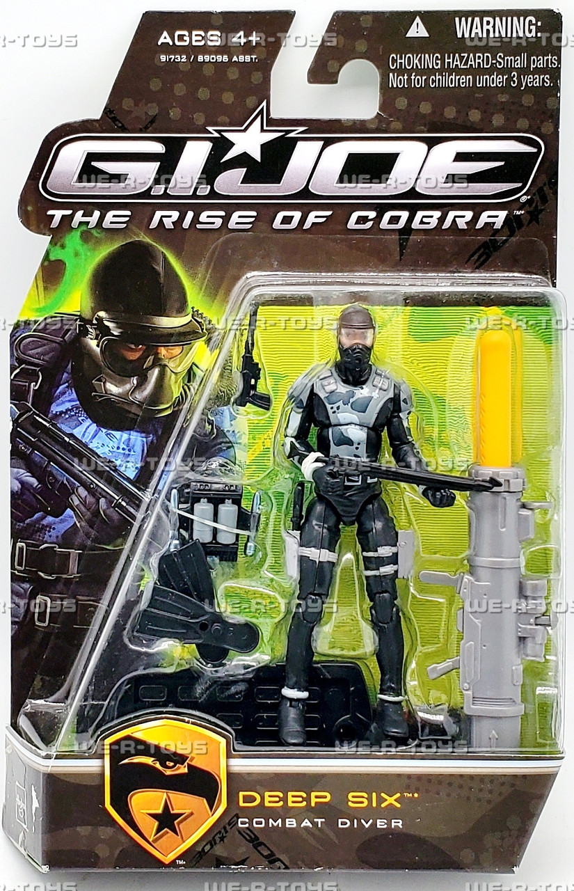 G.I. Joe The Rise of Cobra Deep Six Combat Diver 2008 Hasbro 91732