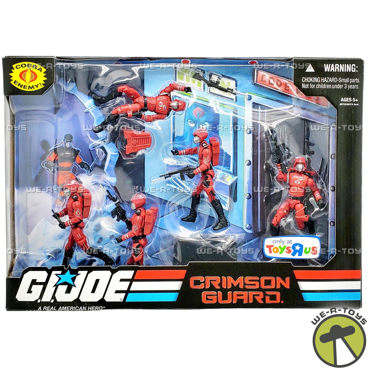 G.I. Joe Cobra Crimson Guard Troop Builders Set Action Figures