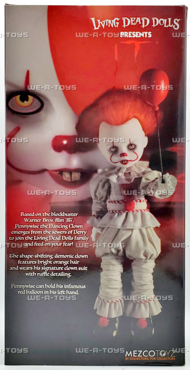 Living Dead Dolls IT Pennywise the Dancing Clown Figure 2019 Mezco