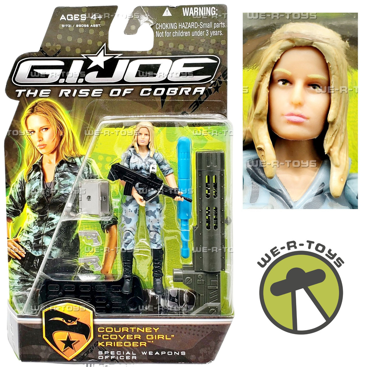 Joe Rise of Cobra Courtney Cover Girl Krieger Special Weapon